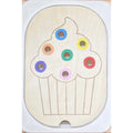 CalmSprouts Montessori Sensory Tray Board – Fine Motor Learning Game (Colors & Numbers)