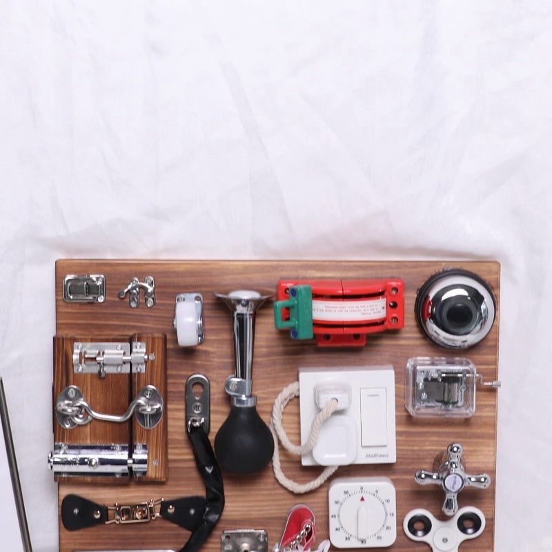 Wooden educational toy for preschoolers