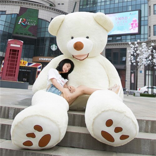 200cm white teddy bear – jumbo teddy for kids and loved ones
